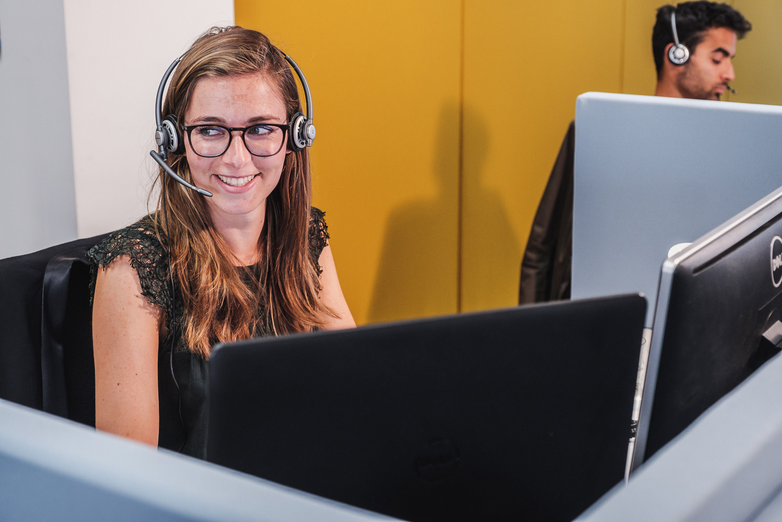 introductie foto Customer service department improves performance